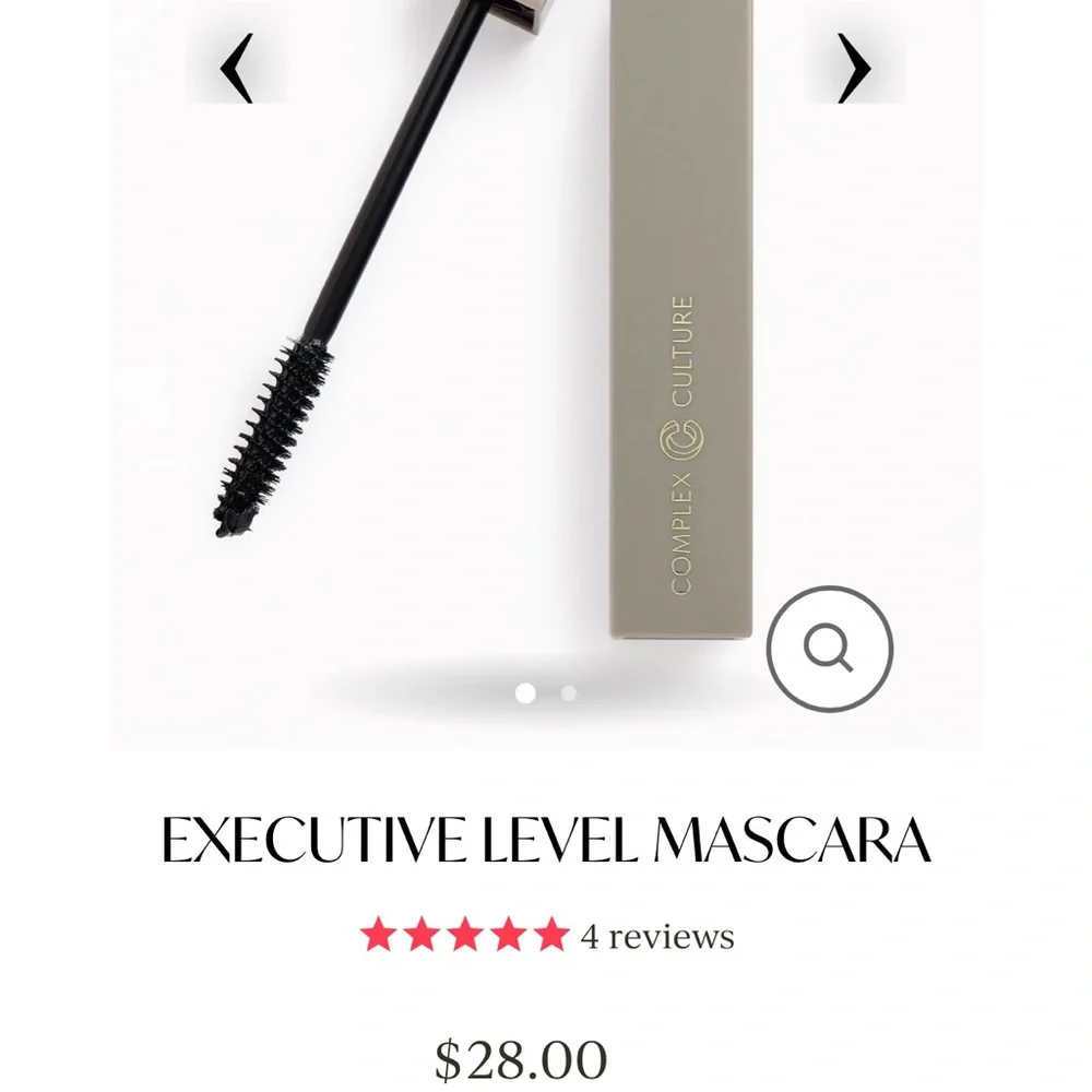 COMPLEX CULTURE EXECUTIVE LEVEL MASCARA NEW IN BOX